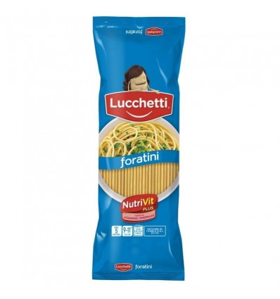 FIDEO LUCCHETTI 500 GRS FORATINI