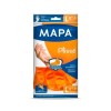 GUANTE MAPA PLISSE SATINADO TALLE L 