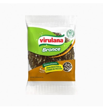 ESPONJA DE BRONCE VIRULANA X 1