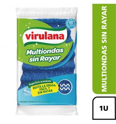 ESPONJA VIRULANA MULTIONDAS SIN RAYAR 