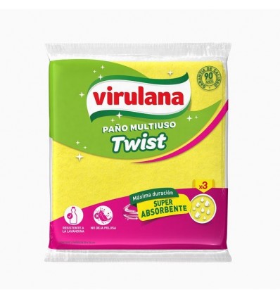 PAÑO VIRULANA TWIST X3
