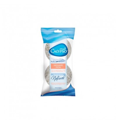 ESPONJA CALYPSO EXFOLIANTE FACIAL X2