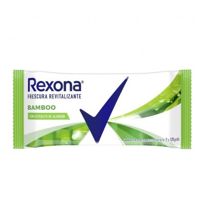 JABON REXONA BAMBOO 3X120G