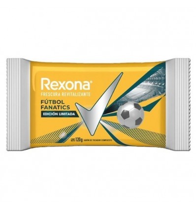 JABON REXONA FUTBOL FANATCS 120G 