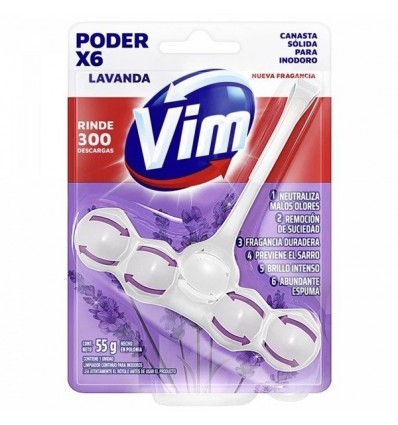 VIM RIMBLOCK PODERX6 LAVANDA 55G