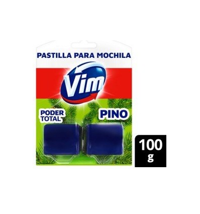 VIM PASTILLA P/MOCHILA PODER TOTAL PINO 100G