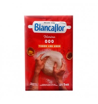 HARINA BLANCAFLOR 000 FORT X 1KG 