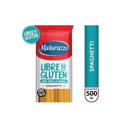 FIDEO MATARAZZO LIBRE DE GLUTEN SPAGHETTI HIERRO 500GRS