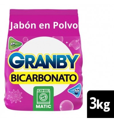 GRANBY POLVO MATIC ROSAS 3KG