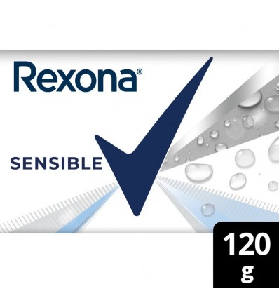 JABON REXONA SENSIBLE 120G