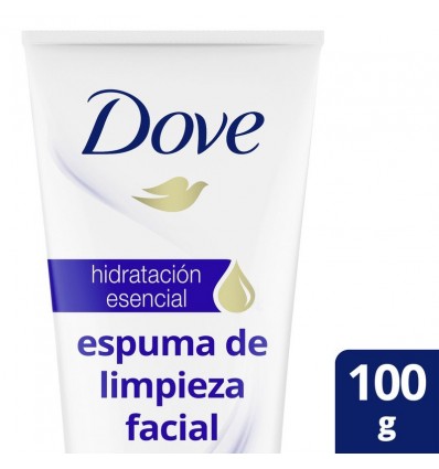 DOVE ESPUMA LIMPIEZA FACIAL HIDRATANTE ESENC 100G