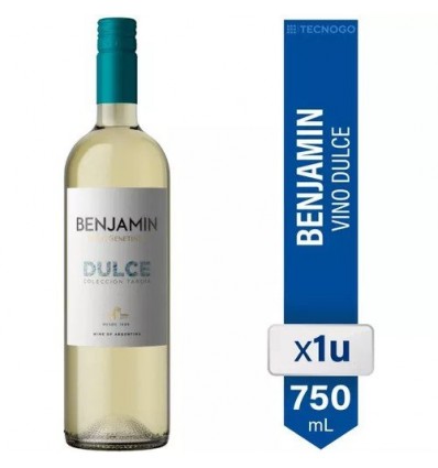 VINO BENJAMIN COLECCION TARDIA BLANCO 750ML