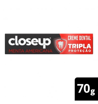 CLOSE UP PASTA DENTAL MENTA AMERICANA 70G 