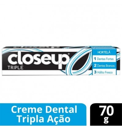 CLOSE UP PASTA DENTAL TRIPLE HORTELA 70G 