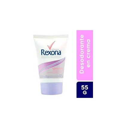 REXONA DEO CREME SENSIBLE 55G