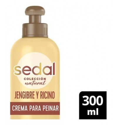 SEDAL CREMA DE PEINAR JENGIBRE Y RECINO 300ML 