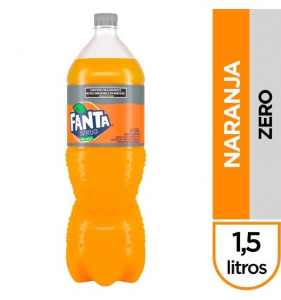 FANTA NARANJA ZERO 1500 cc