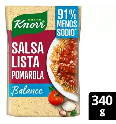 KNORR SALSA POMAROLA BALANCE 340G