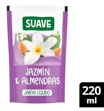 SUAVE JABON LIQUIDO JAZMIN ALMENDRAS 220 ML