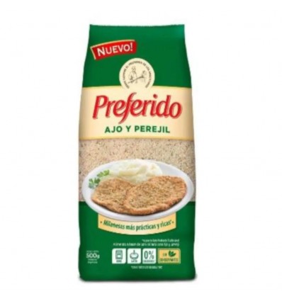 PREFRIDO PAN RAYADO PEREJIL Y AJO 500G