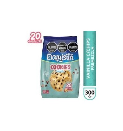 EXQUISITA COOKIES VAINILLA CHIPS 300G