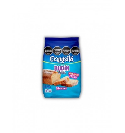 EXQUISITA BUDIN VAINILLA 300G