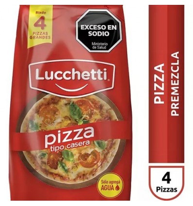 LUCCHETTI PREMEZCLA PIZZA 850G