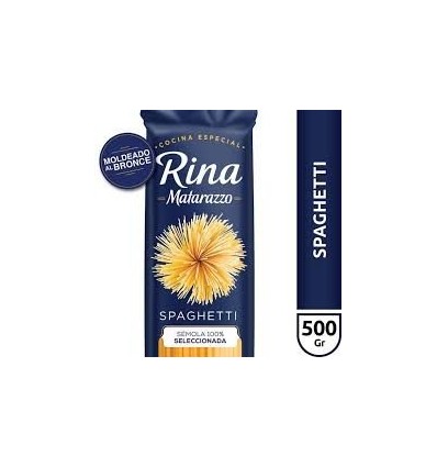 FIDEO RINA MATARAZZO SPAGUETTI 500G