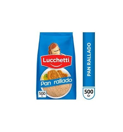 LUCCHETTI PAN RALLADO 500G