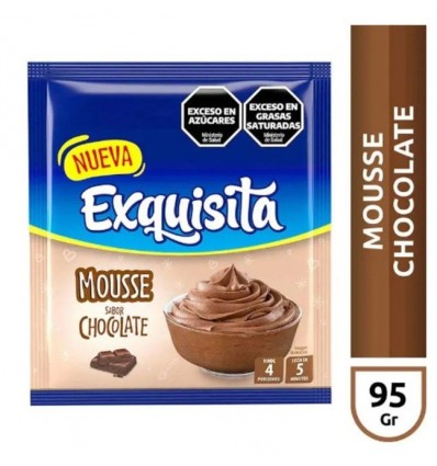 EXQUISITA MOUSSE CHOCOLATE 95G