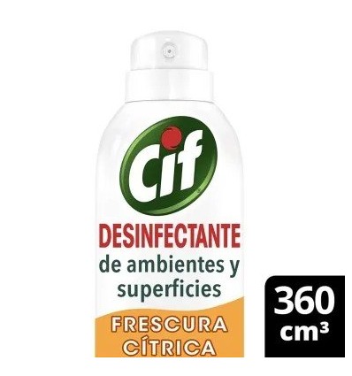 CIF AEROSOL DESINFECTANTE 260 GRS FRESCURA CITRICA
