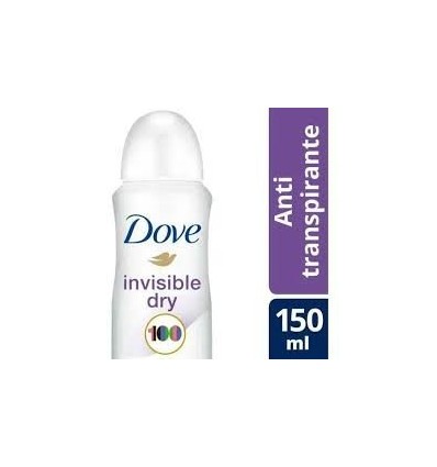 DOVE DESODORANTE AER AP INVISIBLE DRY 72 HORAS 87 GRS