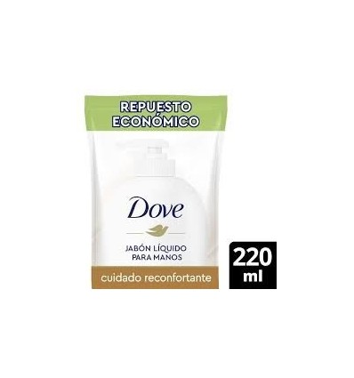DOVE JABON LIQUIDO P/MANOS 220 ML CUIDADO RECONFORTABLE