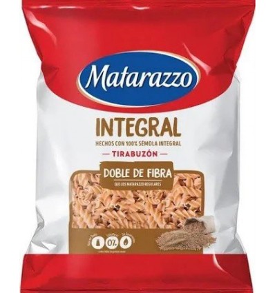 FIDEO MATARAZZO INTEGRAL TIRABUZON 500G