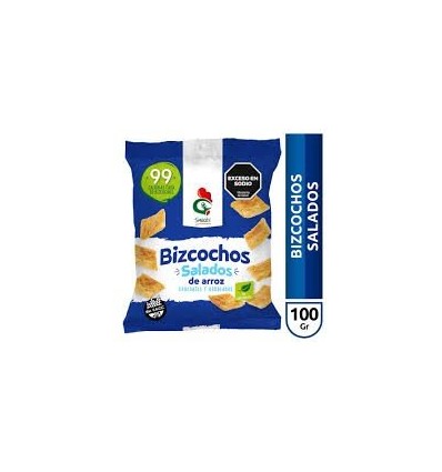 GALLO BIZC ARROZ SALADO 100G