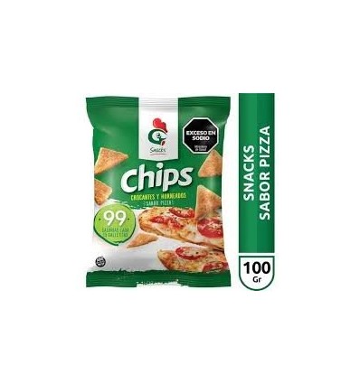 GALLO CHIPS PIZZA SIN TACC 100G