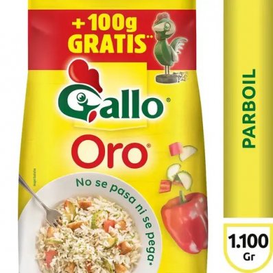 GALLO ARROZ PARBOIL BOLSA 1KG +100G