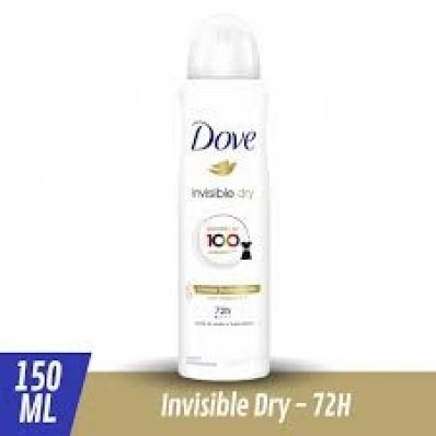 DOVE DESODORANTE AER AP INVISIBLE CARE 150ML