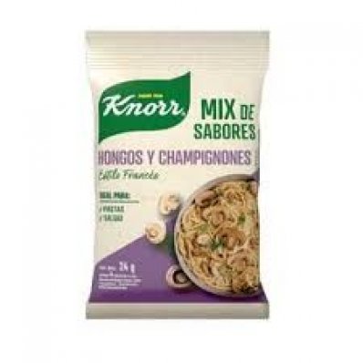 KNORR MIX SABOR HONGOS Y CHAMPIGNONES 4 SOBRES