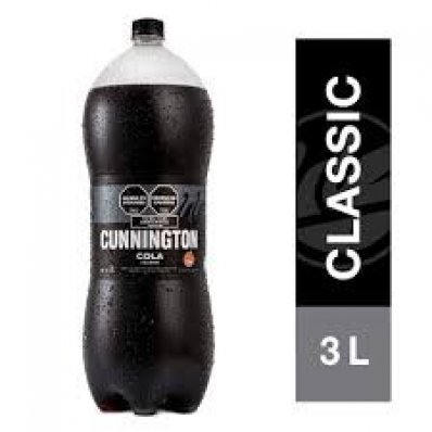GASEOSA CUNNINGTON COLA CLASSIC 3L