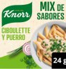 KNORR MIX SABOR CIBOULETTE Y PUERRO 4 SOBRES