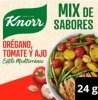 KNORR MIX SABOR MEDITERRANEO OREGANO,TOMATE&AJO 4 SOBRES