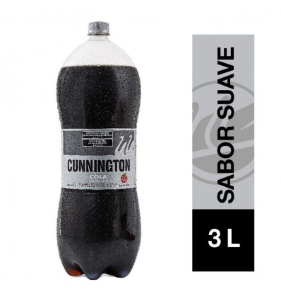 GASEOSA CUNNINGTON COLA SUAVE 3L