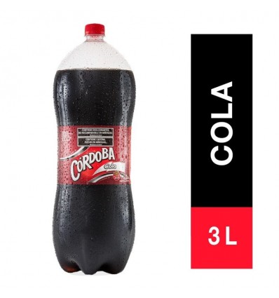 GASEOSA CORDOBA COLA 3L