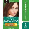 KIT ESTUCHE L'EAU VIVE N°3 CASTAÑO OSCURO