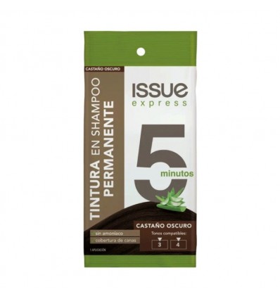 TINTURA SHAMPOO ISSUE CASTAÑO OSCURO 