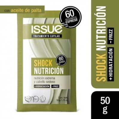 TRATAMIENTO CAPILAR ISSUE SHOCK NUTRICION 25G