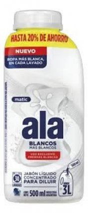 ALA LIQ P/DILUIR BLANCOS+BLANCOS 500ML