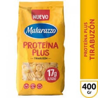 FIDEO MATARAZZO TIRABUZON PROTEINA PLUS 400G