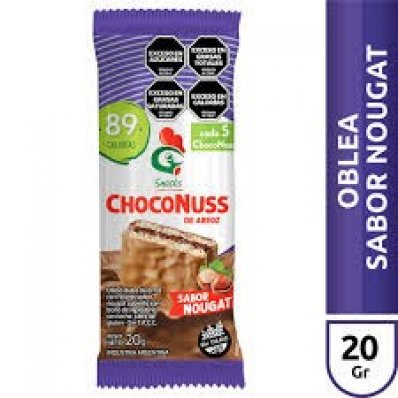 OBLEA GALLO CHOCONUSS 20G